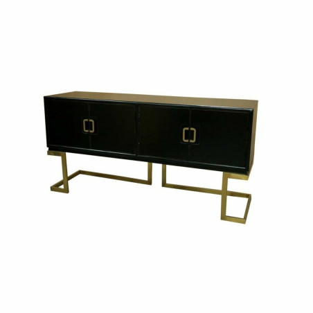 Aparador DKD Home Decor Negro Metal Álamo (180 x 50 x 90 cm)