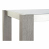 Mesa de Comedor DKD Home Decor Cristal Gris Aluminio Roble Cristal Tem