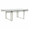 Mesa de Centro DKD Home Decor Cristal Acero Inoxidable (120 x 60 x 45