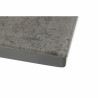 Mesa de Comedor DKD Home Decor Cristal Acero Gris oscuro (180 x 90 x 7