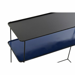 Consola DKD Home Decor Negro Azul Metal Moderno (70 x 27 x 45 cm) (2 U
