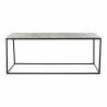 Mesa de Centro DKD Home Decor Metal Aluminio (111,7 x 61 x 43 cm)