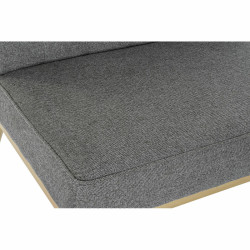 Sillón DKD Home Decor 80 x 66 x 72 cm Abeto Madera Marrón Gris oscur
