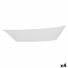 Velas de sombra Aktive Triangular Blanco 300 x 0,5 x 400 cm (4 Unidade