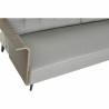 Sofá Cama DKD Home Decor 203 x 87 x 81 cm Negro Beige Metal Marrón