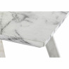 Mesa de Comedor DKD Home Decor Acero Blanco 160 x 90 x 76 cm Madera MD
