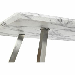 Mesa de Comedor DKD Home Decor Acero Blanco 160 x 90 x 76 cm Madera MD