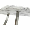 Mesa de Comedor DKD Home Decor Acero Blanco 160 x 90 x 76 cm Madera MD