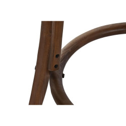 Taburete DKD Home Decor Verde Marrón oscuro Ratán Madera de olmo 43