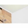 Cajonera DKD Home Decor Blanco Granate Natural Madera de caucho Madera