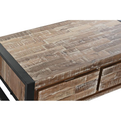 Mesa de Centro DKD Home Decor Metal Acacia (110 x 60 x 40 cm)