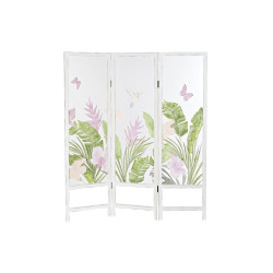 Biombo DKD Home Decor Tropical Transparente Madera MDF 150 x 2 x 180 c
