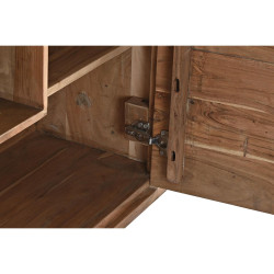 Armario DKD Home Decor  145 x 40 x 153 cm Cristal Marrón Acacia