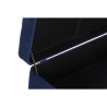 Banqueta DKD Home Decor  Azul Dorado Metal Terciopelo (90 x 40 x 47 cm