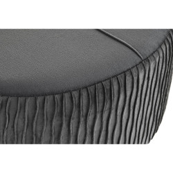 Banqueta DKD Home Decor  Gris Natural Gris oscuro Madera 80 x 46 x 38
