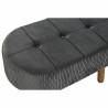 Banqueta DKD Home Decor  Gris Natural Gris oscuro Madera 80 x 46 x 38