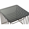 Juego de 2 Mesitas DKD Home Decor Negro Cobre 52 x 52 x 44 cm