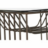 Juego de 2 Mesitas DKD Home Decor Negro Cobre 52 x 52 x 44 cm