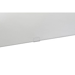 Escritorio DKD Home Decor Gris Transparente Cristal Madera MDF 120 x 5