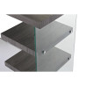 Escritorio DKD Home Decor Gris Transparente Cristal Madera MDF 120 x 5
