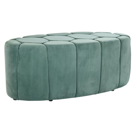 Banqueta DKD Home Decor  Verde Multicolor Metal Madera MDF 30 x 40 cm