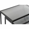 Juego de 3 Mesitas DKD Home Decor Negro 58 x 36,5 x 53,5 cm