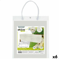 Funda Protectora Aktive Mesas Polietileno 200 x 60 x 130 cm (6 Unidade