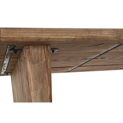 Mesa de Comedor DKD Home Decor Natural Madera Reciclada Pino (180 x 90