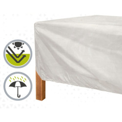 Funda Protectora Aktive Mesas Polietileno 200 x 60 x 130 cm (6 Unidade