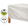 Funda Protectora Aktive Mesas Polietileno 200 x 60 x 130 cm (6 Unidade