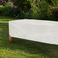 Funda Protectora Aktive Mesas Polietileno 240 x 60 x 130 cm (6 Unidade