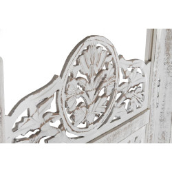 Biombo DKD Home Decor Blanco Madera de mango Madera MDF 150 x 2 x 180