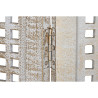 Biombo DKD Home Decor Blanco Madera de mango Madera MDF 150 x 2 x 180