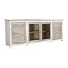 Aparador DKD Home Decor Blanco Natural Marrón claro Madera de mango 2