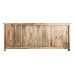 Aparador DKD Home Decor Blanco Natural Marrón claro Madera de mango 2