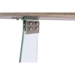 Consola DKD Home Decor Cristal Madera MDF (120 x 40 x 76 cm)