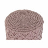 Reposapiés DKD Home Decor 43 x 43 x 51 cm Madera Marrón Rosa claro M