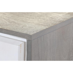 Aparador DKD Home Decor Gris Dorado Metal Blanco Madera de mango (152