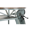 Mesa DKD Home Decor Azul Marrón Verde Hierro Madera de mango 116 x 72
