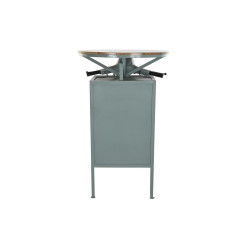 Mesa DKD Home Decor Azul Marrón Verde Hierro Madera de mango 116 x 72