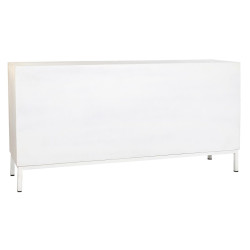 Aparador DKD Home Decor Metal Blanco Madera de mango (152 x 40 x 77 cm
