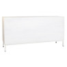 Aparador DKD Home Decor Metal Blanco Madera de mango (152 x 40 x 77 cm