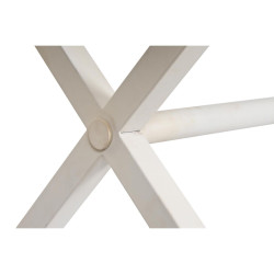 Mesa de Comedor DKD Home Decor Blanco Metal Madera de mango 180 x 90 x