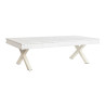 Mesa de Centro DKD Home Decor 140 x 70 x 42 cm Metal Madera de mango