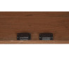 Vitrina DKD Home Decor 80 x 40 x 197 cm Cristal Aluminio Acacia