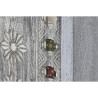 Armario DKD Home Decor Gris Blanco Madera de mango (90 x 38 x 150 cm)