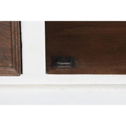 Aparador DKD Home Decor Blanco Marrón oscuro Madera de mango (180 x 4