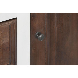Aparador DKD Home Decor Blanco Marrón oscuro Madera de mango (180 x 4