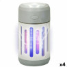 Lámpara Antimosquitos Recargable con LED 2 en 1 Aktive 7 x 13 x 7 cm