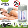 Lámpara Antimosquitos Recargable con LED 2 en 1 Aktive 7 x 13 x 7 cm
